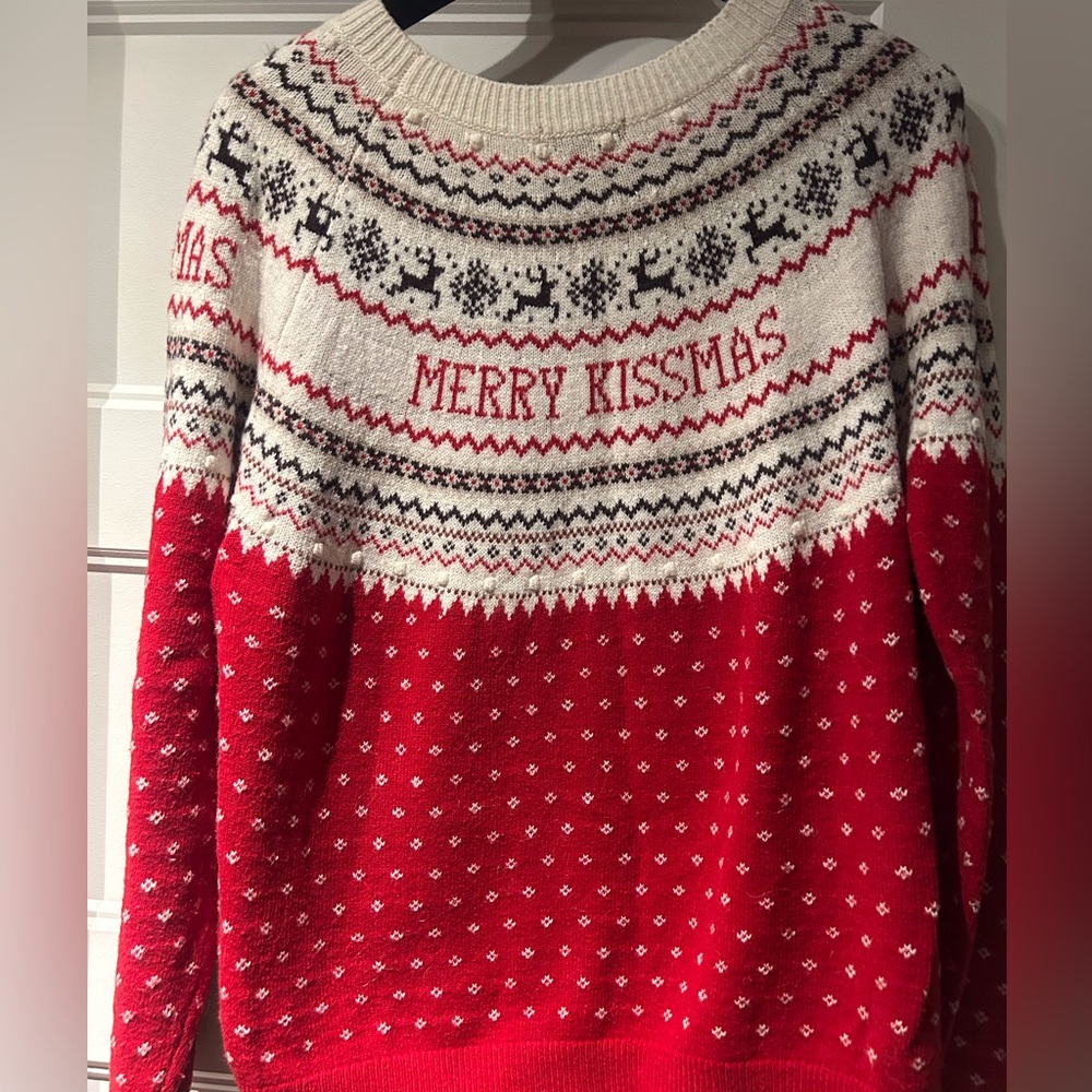 H&M Holiday Knit sweater Sz.2XL - Picture 3 of 8